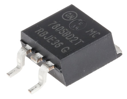 ON Semiconductor - MC7805BD2TG - ON Semiconductor MC78xx ϵ MC7805BD2TG ѹ,  35 V, 5 V, 4%ȷ, 2.2A, 3 D2PAK		