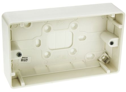 MK - K2142 WHI - MK Logic Plus ϵ IP20 ɫ ؼȩ/谷 2  K2142 WHI, 148 x 87 x 30mm, ϷBS ׼		