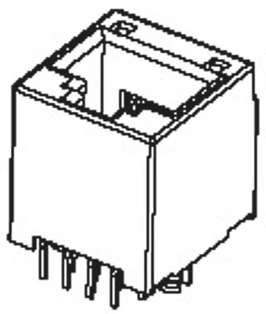 Molex - 95503-2661 - Molex 95503 ϵ 6· ͨ  RJ11  95503-2661, ͭϽо		