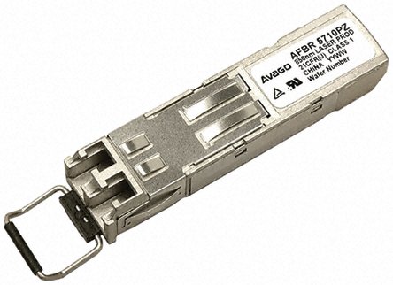 FIT-Foxconn - AFCT-5710PZ - FIT-Foxconn 100Mbit/s 1310nm 光纤收发器, LC连接器, 表面安装, 42 x 25.4 x 12mm, AFCT-5710PZ		