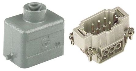 Harting - 09330062601+19300061440 - Harting Han E ϵ 6  ͷ RJ45-Rangierfeld ׼ 09330062601+19300061440, M20 Ƴߴ, 16A, 500 V		