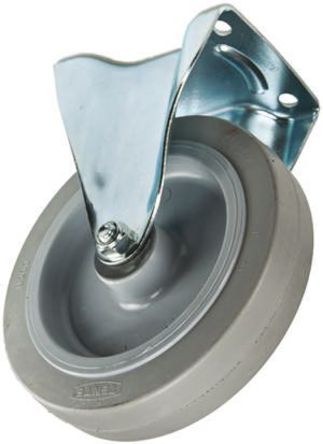 Tente - 900318 - HD grey tyre FX castor w/TP,200mm 400kg		