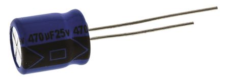 Vishay - MAL203856471E3 - Vishay 038 RSU ϵ 25 V ֱ 470F ͨ  MAL203856471E3, 20%ݲ, +85C		