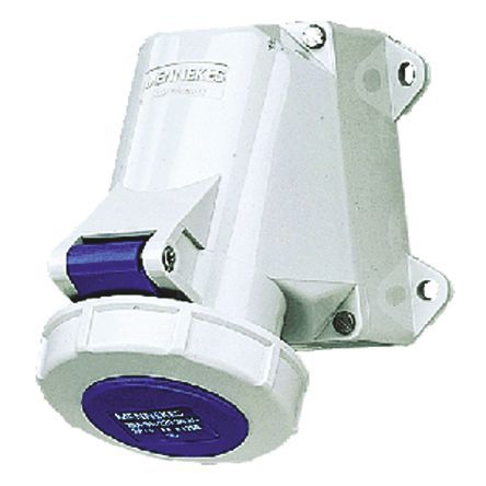 Mennekes - 1192 - Mennekes ��ɫ 3P ��ҵ��Դ ֱ�� �ڹ�ʽ ���� 1192, 16A�����, 230 V, IP67		