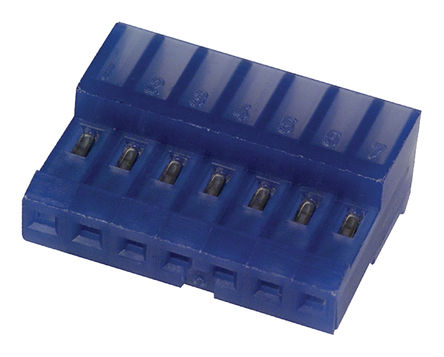 TE Connectivity - 3-640442-7 - TE Connectivity MTA-100 ϵ 7· 2.54mmھ ֱ ĸ IDC  3-640442-7, °װ		