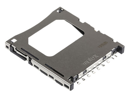 Molex - 67600-0004 - Molex 1.625 x 2 mm, 2.5 x 7 mmھ 9 ˮƽ ĸ SMT SD  67600-0004, Ӷ˽		