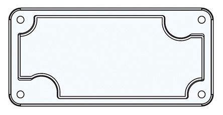 ERNI - 424.394 - ERNI 424.394 ͸  ָ, 94 x 42 x 7.5mm, ERNI LDG-M4 		