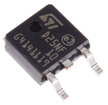 STMicroelectronics - STD25NF10T4 - STMicroelectronics STripFET II ϵ Si N MOSFET STD25NF10T4, 25 A, Vds=100 V, 3 DPAKװ		