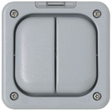 MK - K56402GRY - MK Masterseal ϵ 2 Ⱥ 1 · BS ׼ IP65 10 A 250 V  ɫ ޹ ̼֬ ҡ ƿ K56402GRY, ƽӰװ, 1, ϵݶӶ ʹ		