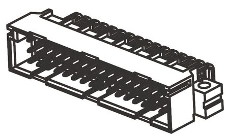 ERNI - 254324 - ERNI ERNIPRESS ϵ 3  48 · 2.54mm ھ ֱ DIN 41612 ͷ 254324, C/2 C2ȼ, Ӷ˽, 2A		