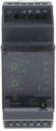 GIC - 17G745GF2 - GIC CMR ϵ 2 1.5 A, 2 A, 3 A, 100 mA, 220 mA ʱ RCD 17G745GF2, 30mAբ, DIN찲װ		