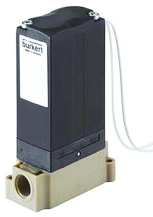 Burkert - 235319 - Burkert 235 ϵ 2˿ PEEK ŷ 235319, 3 bar, 1/8in˿, NC, 24 V ֱ		