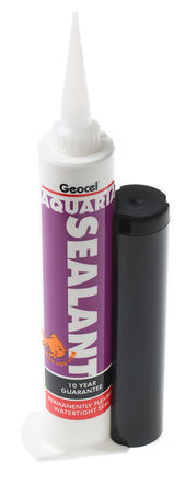 Geocel - 6011045 - Geocel Aquaria 78 g 注射器 透明 乙酰氧基 膏状 硅树脂密封胶 6011045, 用于玻璃、密封		