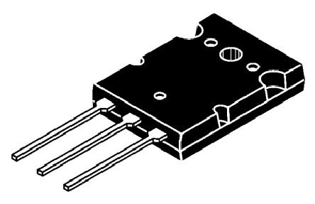IXYS - IXFK44N60 - IXYS HiperFET ϵ Si N MOSFET IXFK44N60, 44 A, Vds=600 V, 3 TO-264AAװ		