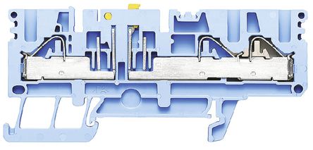 Weidmuller - PTR 2.5/4/3AN BL -1933930000 - Weidmuller P ϵ ɫ Ͽ 1933930000, 24A, 500 V		