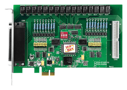 ICP-DAS - RS-PEX-P16R16I - ICP-DAS PEX-P16R16I PCI Express 0.455kHz50kHz չ, 16 x  , 16 x  , Windows		