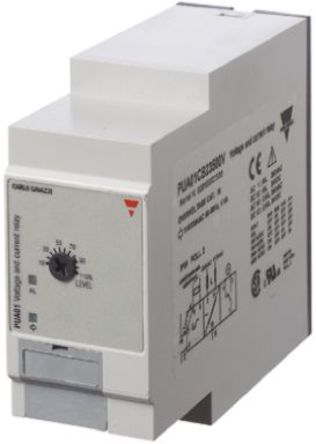 Carlo Gavazzi - PUA01CB23500V - Carlo Gavazzi ѹ ؼ̵ PUA01CB23500V, ˫ , 115/230 V 		