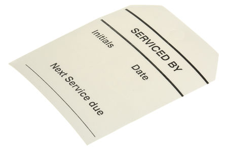 RS Pro - 7824048 - RS Pro 7824048 50װ Ԥӡǩ, 70mm, 60mm Serviced By		