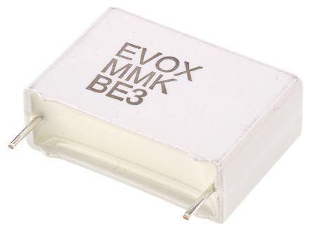 KEMET - MMK22.5106J63D15L4TRAY - KEMET MMK ϵ 10F ͨ PET  (PET) MMK22.5106J63D15L4TRAY, 5%ݲ, 40 V 63 V ֱ, -55  +100 C		