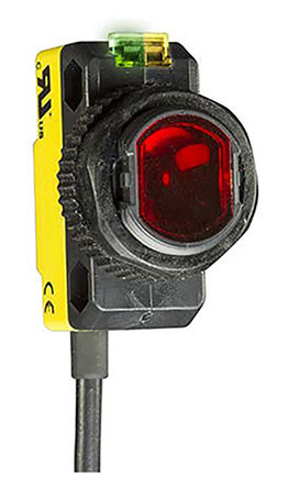 Banner - QS186EQ8 - Banner Ϊ 20 m LED Դ ׹ܣ ֱͨ 紫 QS186EQ8, 4 ŷʽٶϿ, IP67		