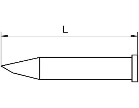 Weller - T0054470899 - Weller XT ϵ XT AA 60, 1.6 mm 60 ֱԲ׶ ͷ, ʹWP120 ӱ		
