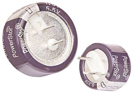 Cooper Bussmann - KW-5R5C684-R - Cooper Bussmann Supercap KW ϵ 0.68F 5.5 V ˫ KW-5R5C684-R, -20  +80% ݲ		