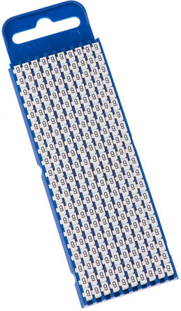 HellermannTyton - 561-05029 - HellermannTyton WIC ϵ 200װ ɫ й̶ ±ʶ 561-05029, 3mm, 5.6 mm, 2.8  3.8mmֱ, ӡ"9"ͼ		