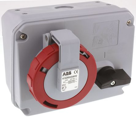 ABB - 2CMA167818R1000 - 416MHS6W - ABB Critical & Safe ϵ ɫ IP67 ֱ л 3PN+E  2CMA167818R1000 - 416MHS6W , ӵλ 6h,  16A, 415 V		