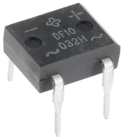 Vishay - DF10M-E3/45 - Vishay DF10M-E3  , 1A 1000V, 4 DF-Mװ		
