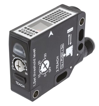 Omron - E3S-DBP22 OMS - Omron 0  700 mm LED Դ ״  紫 E3S-DBP22 OMS, PNP, 4  M12 , IP67, IP69		