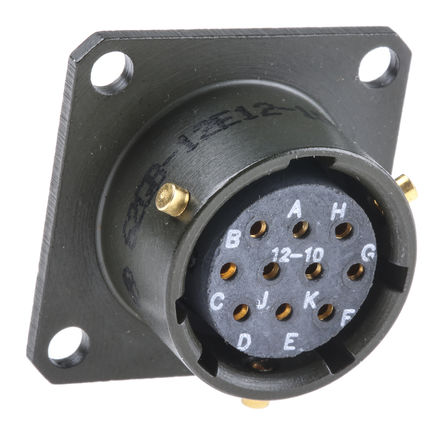 Amphenol - 62GB-12E12-10SN - Amphenol 62GB ϵ 10· ʽװ    62GB-12E12-10SN, ĸо, ǳߴ12, MIL-DTL-26482		