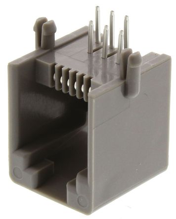 Molex - 52018-6616 - Molex 52018 ϵ 6P6C· ֱ ͨ UTP RJ11  52018-6616, ͭо		