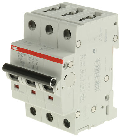 ABB - 2CDS273001R0254 - ABB System M Pro S200 ϵ 3 25 A MCB ΢Ͷ· 2CDS273001R0254, 10 kA Ͽ, C բ		