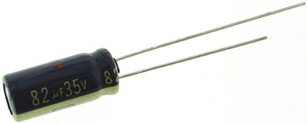 Panasonic - EEUFC1V820 - Panasonic FC  ϵ 35 V ֱ 82F ͨ  EEUFC1V820, 20%ݲ, 250m(ֵ), +105C		