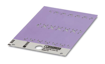 Phoenix Contact - 0829337 - Phoenix Contact 12װ ɫ ƹ̶ ±ʶ 0829337, 60mm, 15mm		