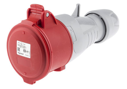 Legrand - 555219 - Legrand P17 Tempra Pro ϵ ɫ 3P+N+E ҵԴ °װ  555219, 32A, 380  415 V, IP44		