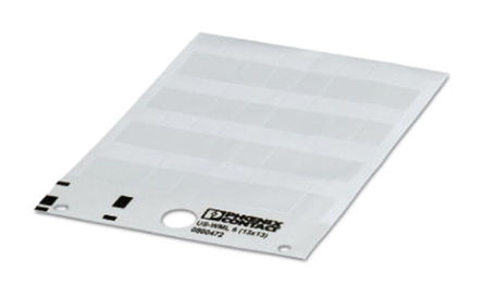 Phoenix Contact - 0800472 - Phoenix Contact 32װ ɫ ճ̶ ±ʶ 0800472, 13mm, 12 mm		