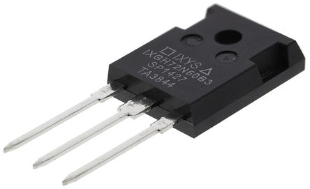 IXYS - IXGH72N60B3 - IXYS IXGH72N60B3 N IGBT, 75 A, Vce=600 V, 40kHz, 3 TO-247װ		