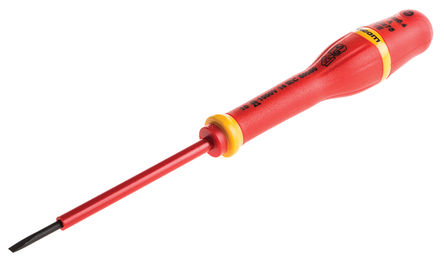 Facom - A2,5X75VE - Facom 0.4 x 2.5 mm ̼ һֵͷ Ե ˿ A2,5X75VE, 178 mmܳ		