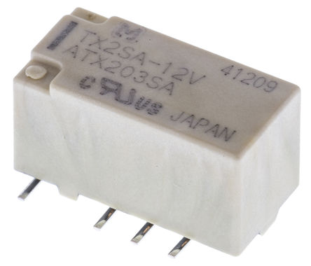 Panasonic - TX2SA12 - Panasonic TX2SA12 ˫˫ PCB װ Ǳ̵, 2 A, 12V dc		