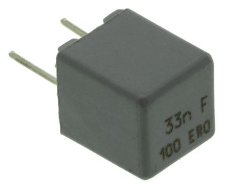 Vishay - MKP1837333011 - Vishay MKP 1837 ϵ 33nF ۱ϩ (PP) MKP1837333011, 1%, 100 V ֱ/63 V , ͨ		