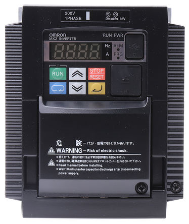 Omron - MX2-AB022-E - Omron MX2 ϵ IP20 2.2 kW Ƶ MX2-AB022-E, 0.1  1000Hz, 12 A, 200  240 V		