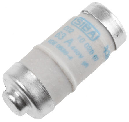 SIBA - 10-028-07/63A - SIBA 63A D02ߴ gR Neozed ۶ 10-028-07/63A, E18, 440V ac		