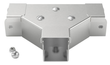 RS Pro - S11 75-75 - RS Pro Stainless Steel ϵ 304  ߲ͨͷ T Ӻϵǰ S11 75-75, 75 x 75mm		