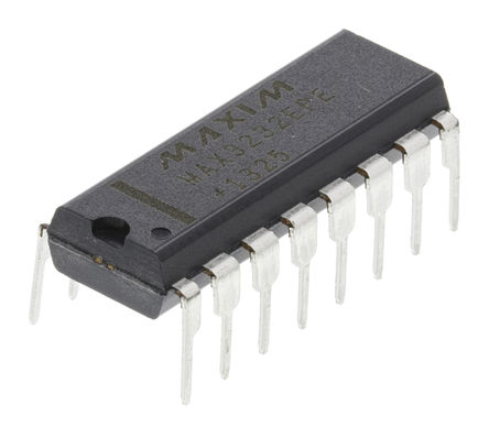 Maxim - MAX3232EPE+ - Maxim MAX3232EPE+ 120kbps ˫շ, EIA/TIA-232-E, EIA/TIA-562ӿ, 2-TX 2-RX 2-TRX, 3.3  5 VԴ, 16 PDIPװ		