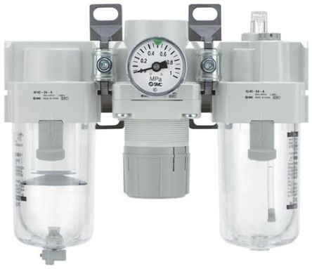 SMC - AC40-03DG-A - SMC AC ϵ Rc 3/8 ˼ѹ׼ AC40-03DG-A, Զŷ, 0.1  1Mpa, 5m˳ߴ, -5  +60C		