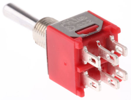 RS Pro - 2MD6T1B1M1QNS-5 - RS Pro ˫˫ л 2MD6T1B1M1QNS-5,  -  - , 3 A @ 120 V 		