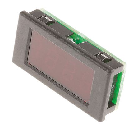 Lascar - DPM 340 - Lascar DPM 340 3.5λ LEDʾ ֱ ֵѹ, 38 x 18 mm, 0C+50C		