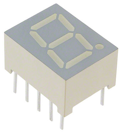 Kingbright - SA39-12SURKWA - Kingbright 1ַ 7  ɫ LED  SA39-12SURKWA, 46 mcd, ҲС, 10mmַ, ͨװװ		