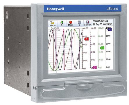 Honeywell - TVEZGR-31-010-11-0-000-000000-000 - Honeywell 43-TV-03-18 3输入 图形 图形记录器, 测量电流、电阻、温度、电压		